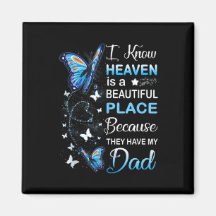 Dad Is My Guardian Angel In Heaven Memorial Day Me Magnet