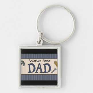 Dad Is The Best Keychain
