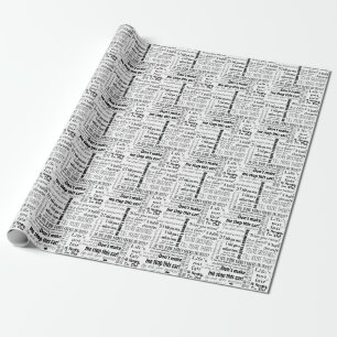 Dad-isms Wrapping Paper