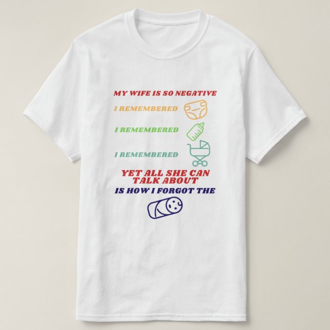 Dad Joke #02 (B) T-Shirt (Design Front)