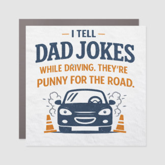 Dad Joke Car Magnet