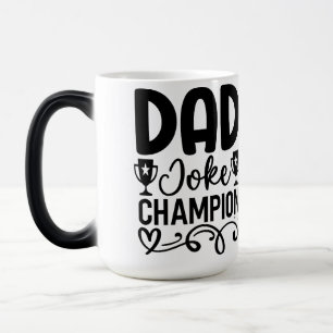 Dad Joke Champion Funny Father’s Day Gift Color Morph Mug