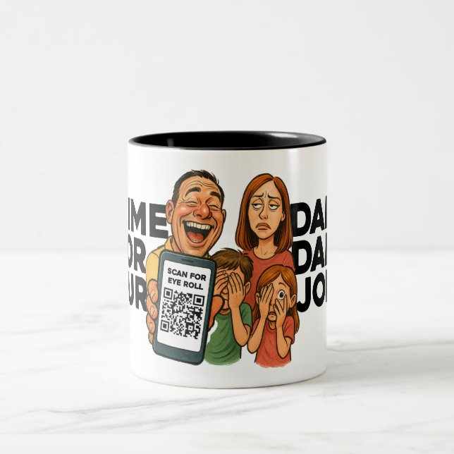 Dad Joke Coffee Mug - A New Dad Joke Every Day (Center)