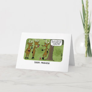 Dad Joke Father's Day Card - Deer Friends