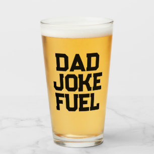 Dad Joke Fuel – Bold Funny Gift for Indian Fathers Glass