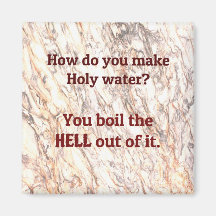 Dad Joke: How do you make holy water?