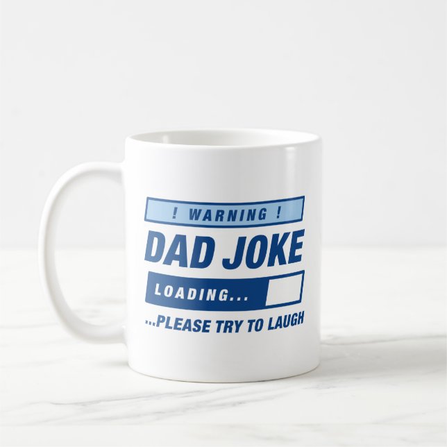 Dad Joke Loading Coffee Mug (Left)