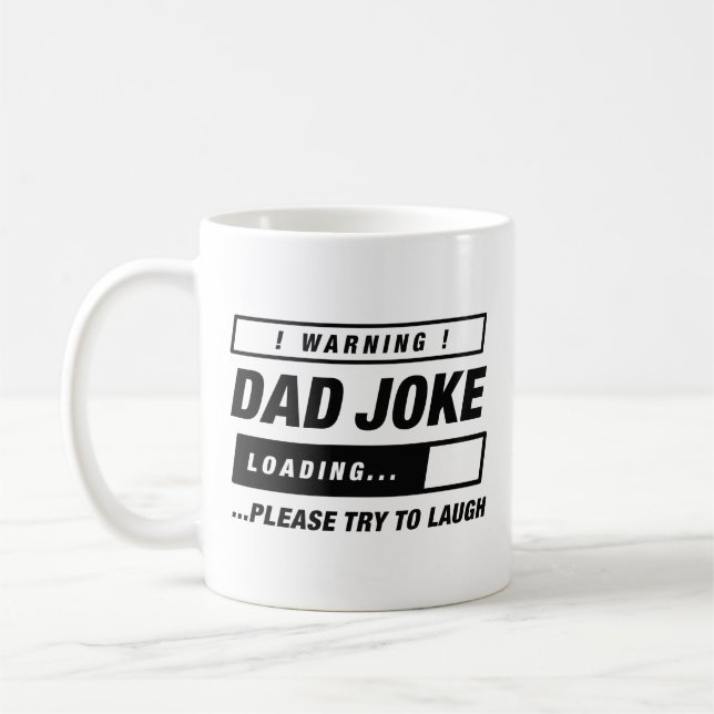 Dad Joke Loading Coffee Mug (Left)