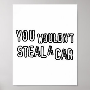 Dad Joke Movie Pirate You Wouldnt Steal A Car Pira Poster