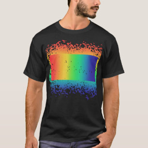 Dad Jokes are Rad Jokes Rainbow Father's Day Pun T-Shirt