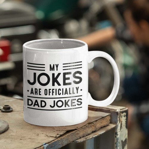 Dad Jokes Coffee Mug