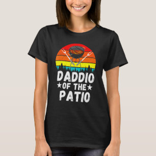 Dad Jokes Daddio Of The Patio Husband T-Shirt