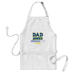 Dad Jokes Loading Adult Apron