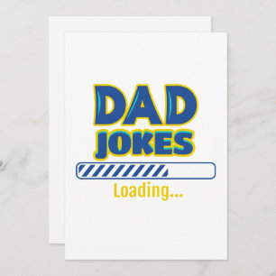 Dad Jokes Loading Holiday Card
