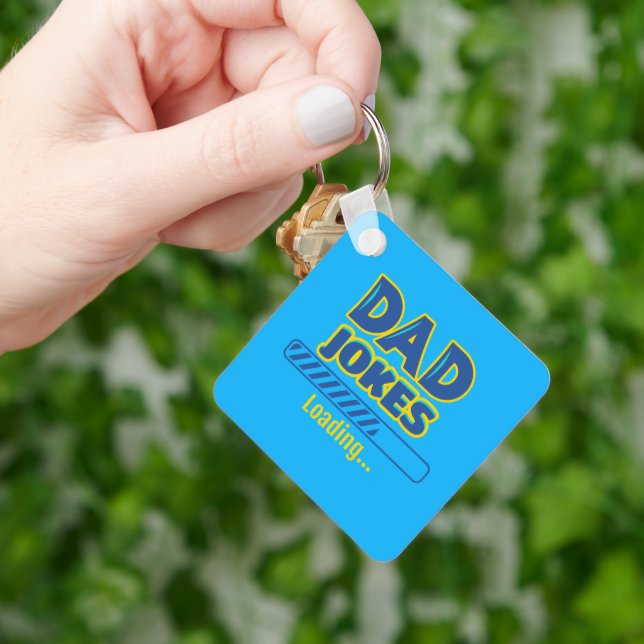 Dad Jokes Loading Keychain (Hand)