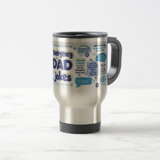 Dad jokes travel mug