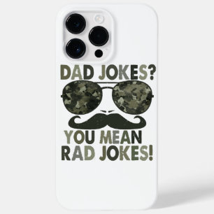 Dad jokes, you mean rad jokes; funny father's day Case-Mate iPhone 14 pro max case