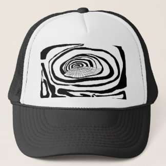 Dad, kids & children abstract trucker hat   
