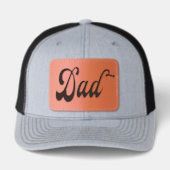 Dad Leather Patch Hat (Front)