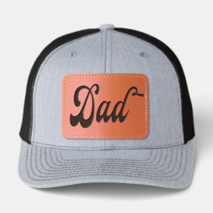 Dad Leather Patch Hat