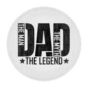Dad Legend Man Cutting Board