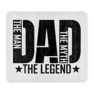 Dad Legend Man Cutting Board