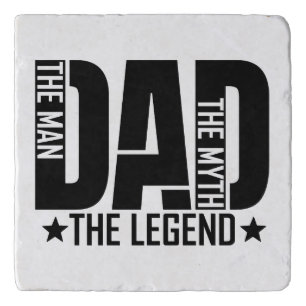Dad Legend Man Trivet