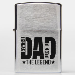 Dad Legend Man Zippo Lighter