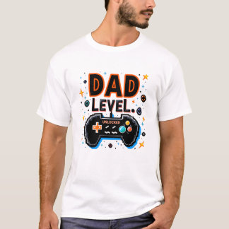 Dad Level Unlocked T-Shirt