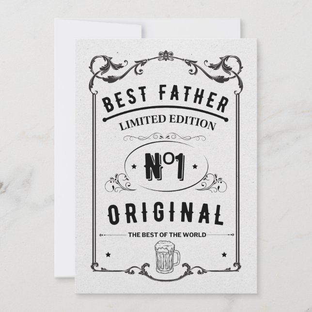 Dad Life, Best Life Invitation (Front)