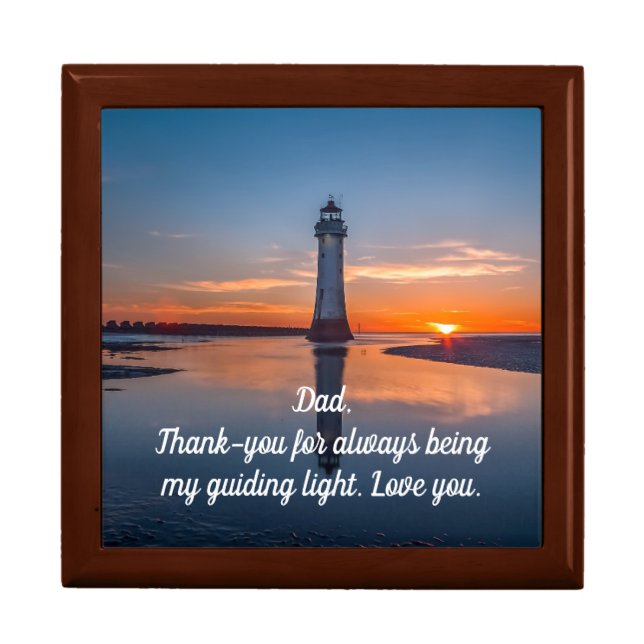 Dad Lighthouse Gift Box (Front)