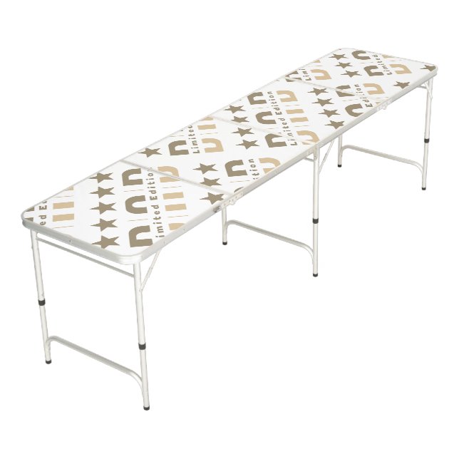 Dad Limited Edition Beer Pong Table (Angled)