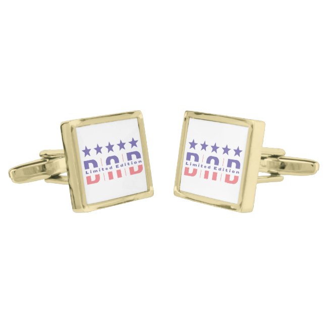 Dad Limited Edition Cufflinks (Angled)