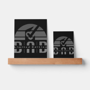 Dad Limited Edition: Fatherhood as Visible Feeling Picture Ledge