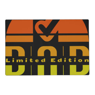 Dad Limited Edition: Fatherhood as Visible Feeling Placemat