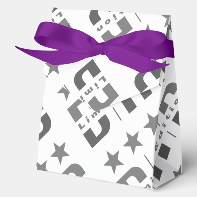 Dad Limited Edition Favor Boxes (Front)