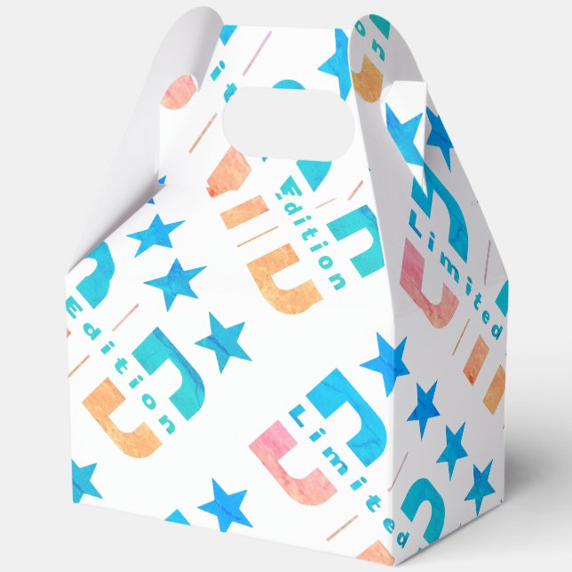 Dad Limited Edition Favor Boxes (Front)
