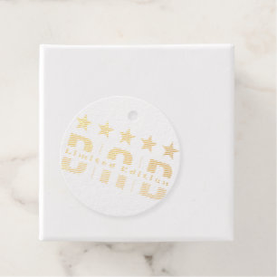 Dad Limited Edition Foil Favor Tags