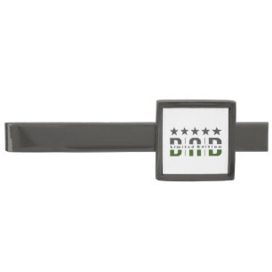 Dad Limited Edition Gunmetal Finish Tie Bar