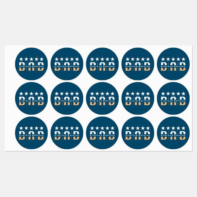 Dad Limited Edition Labels (Sheet)