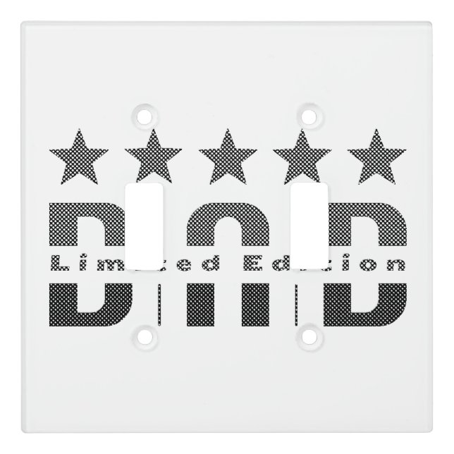 Dad Limited Edition Light Switch Cover (Front)