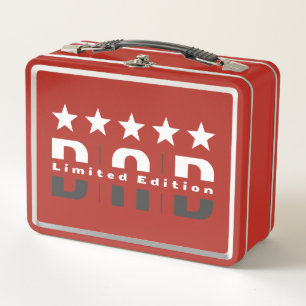 Dad Limited Edition Metal Lunch Box