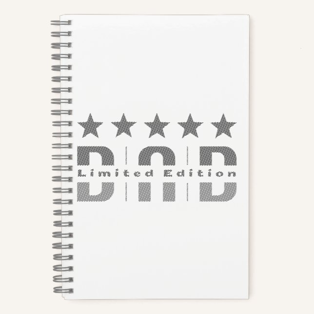 Dad Limited Edition Notebook (Front)