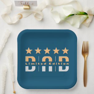 Dad Limited Edition Paper Plates