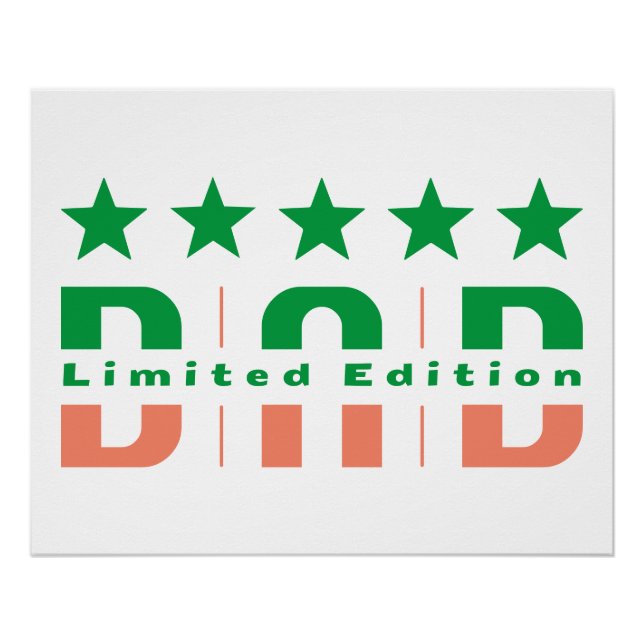Dad Limited Edition Poster (Front)