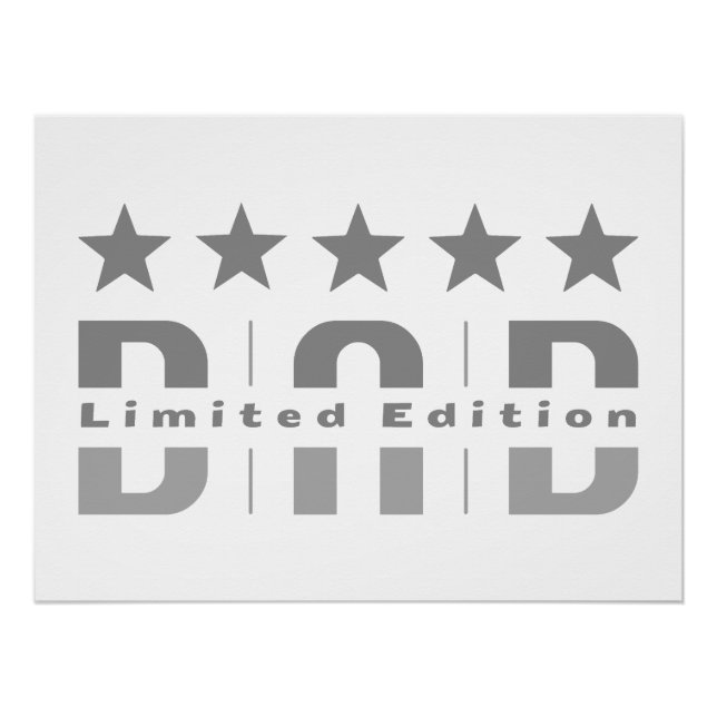 Dad Limited Edition Poster