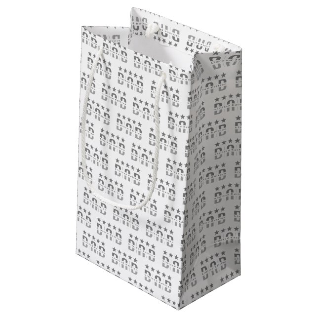 Dad Limited Edition Small Gift Bag (Back Angled)