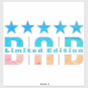 Dad Limited Edition Sticker