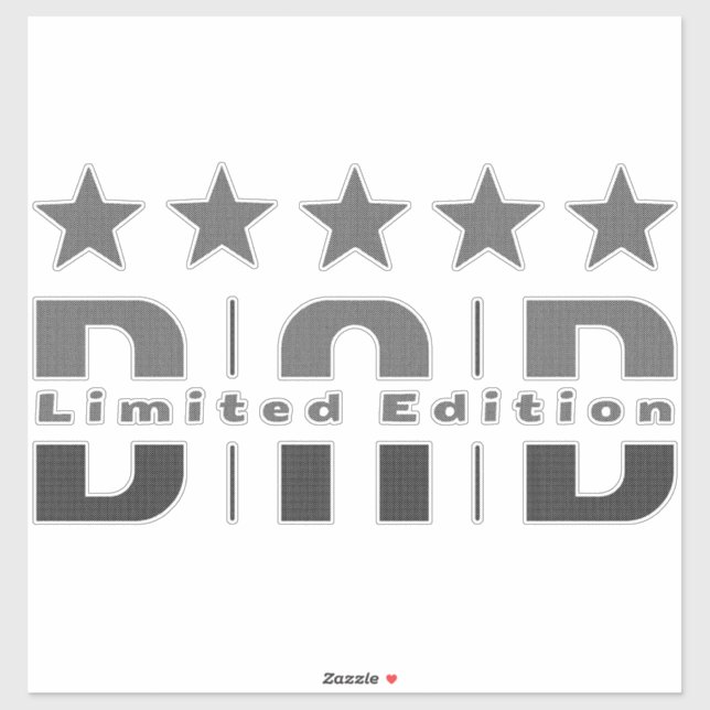 Dad Limited Edition Sticker (Sheet)