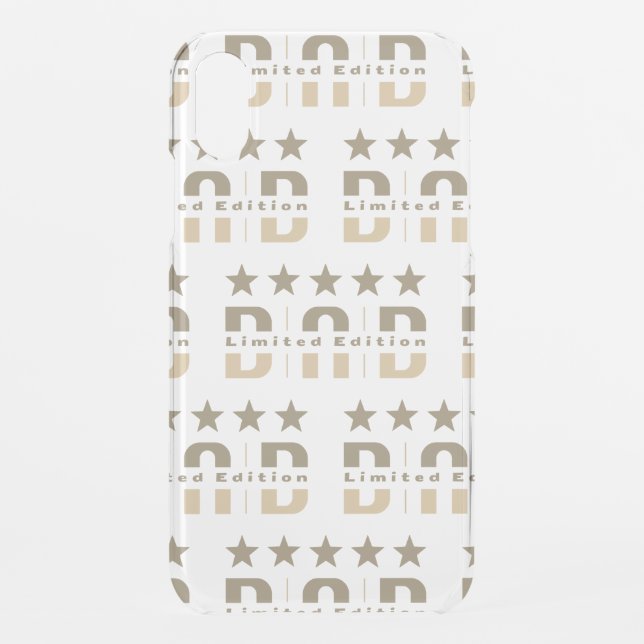 Dad Limited Edition Uncommon iPhone Case (Back)